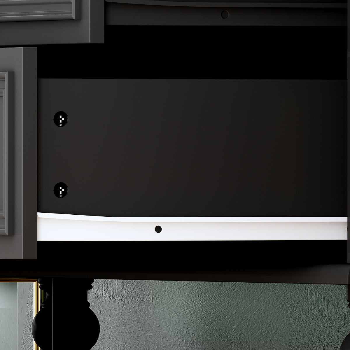 Commode à 12 tiroirs, commode triple, console large