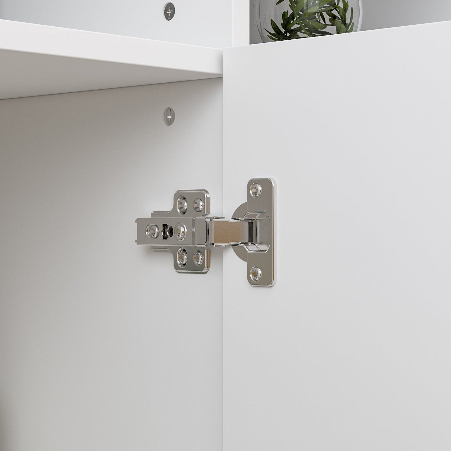 Grand meuble de rangement de cuisine avec portes et étagères - 47,2 cm de large