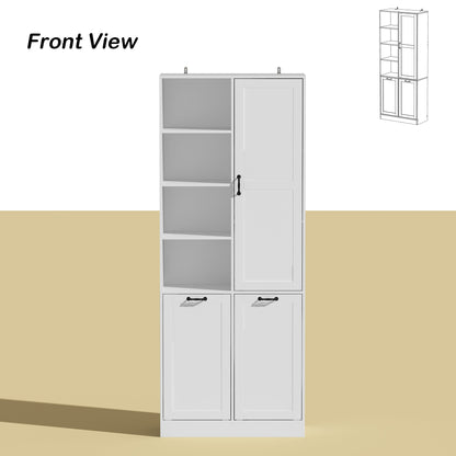 Meuble de salle de bain élégant avec finition blanche