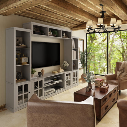 Meuble TV grand centre de divertissement