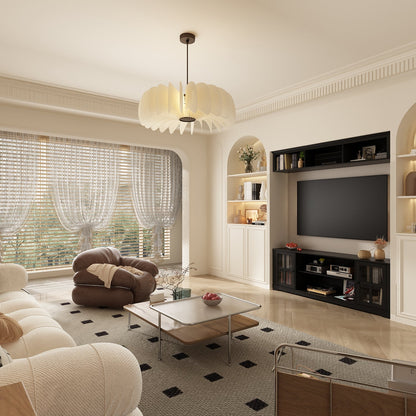 Meuble TV grand centre de divertissement