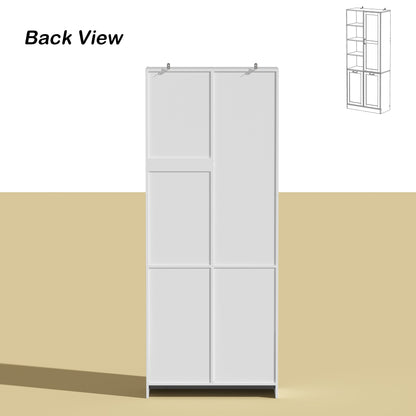 Meuble de salle de bain élégant avec finition blanche