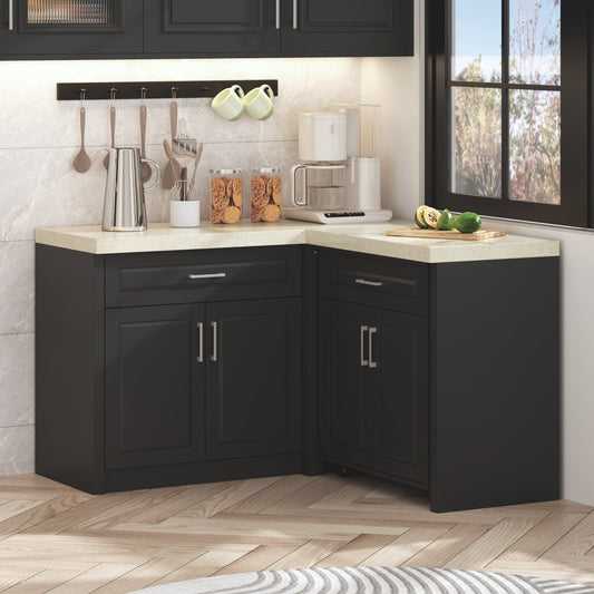 Îlot de cuisine d'angle 51W