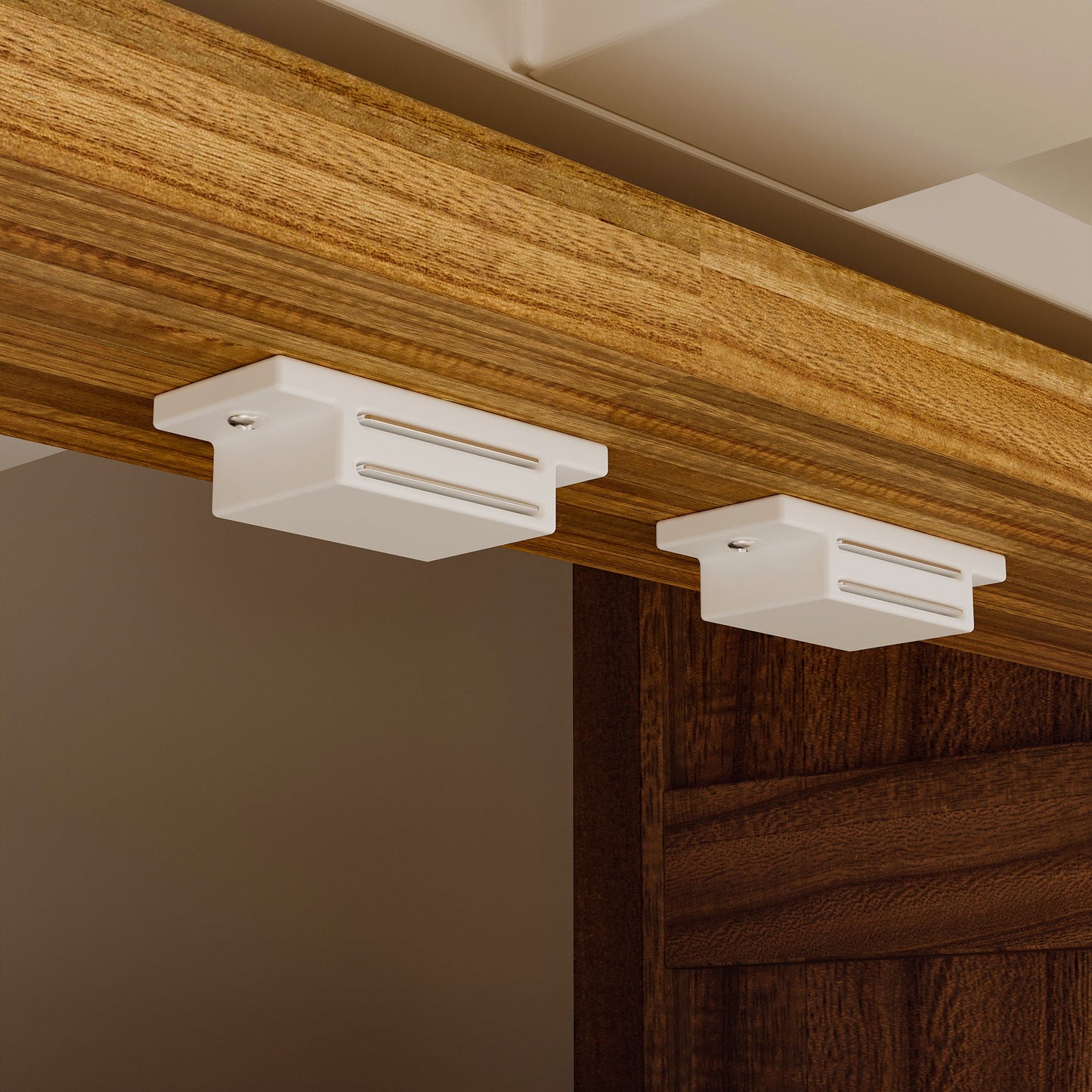 Buffet/meuble de rangement de 59,1 cm de large avec décorations murales