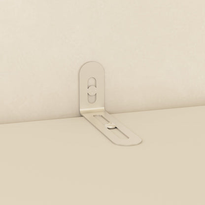 Grande vitrine d'angle avec étagère de rangement et bibliothèque combinées