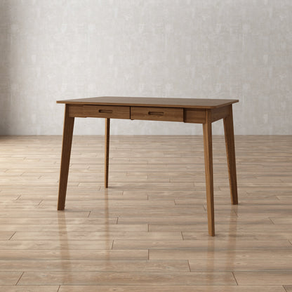 Bureau minimaliste en bois blanc, table d'étude pour bureau, 39,4 cm de large