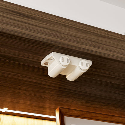 Vitrine de 63 cm de haut avec porte vitrée et éclairage