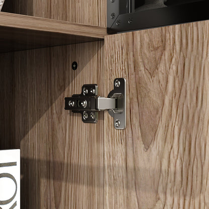 Bibliothèque combinée avec éclairage LED