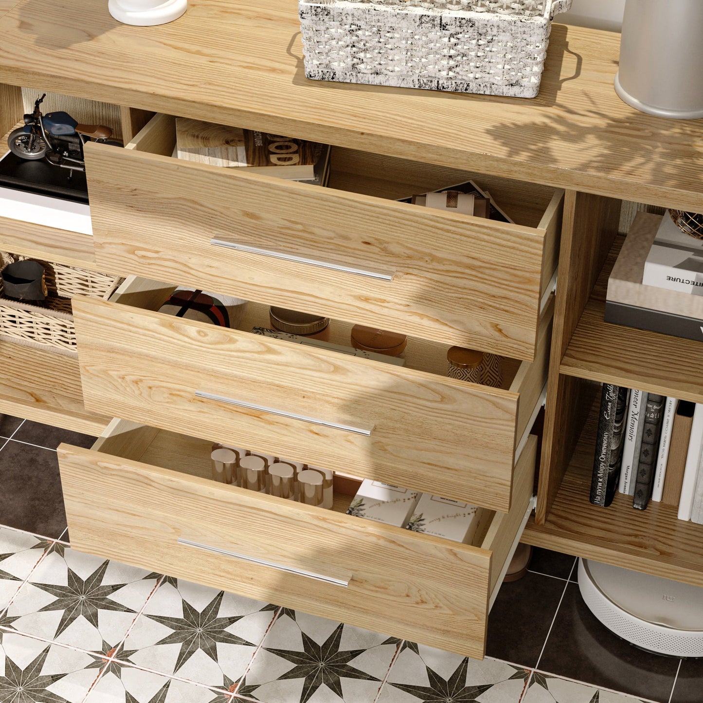 Buffet/meuble de rangement de 59 po de largeur