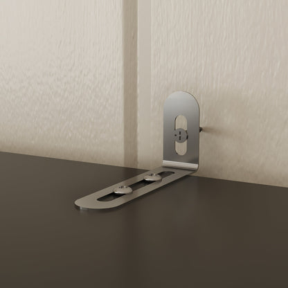 Bureau d'ordinateur à 6 tiroirs avec étagère et prise, 78,7 cm de hauteur x 58 cm de largeur