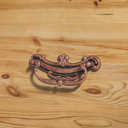 Bibliothèque de style Mid-Century avec tiroirs et portes vitrées