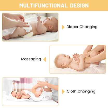 Table à langer pour bébé, commode à 4 tiroirs pour chambre d'enfant, table à langer