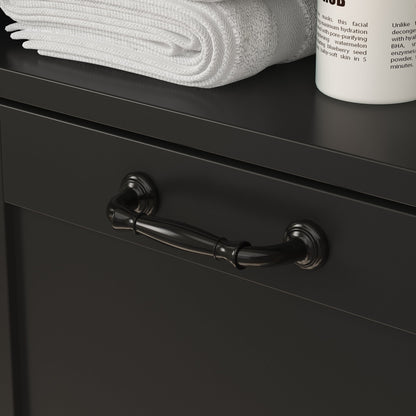 Meuble de salle de bain élégant avec finition blanche