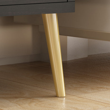 Commode contemporaine polyvalente avec 5 grands tiroirs de rangement 