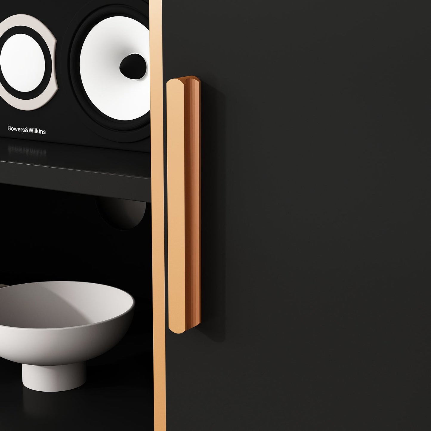 Meuble TV et centre multimédia à 2 portes de 70,9 pouces de large avec 2 étagères ouvertes