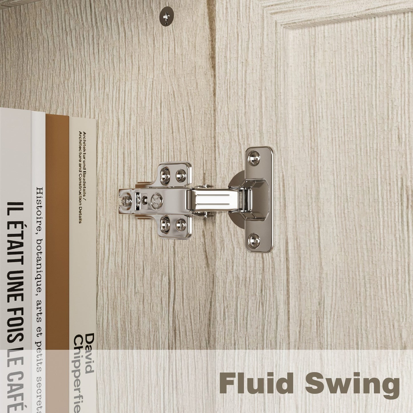 Meuble de rangement modulaire élégant : design épuré et combinaison de compartiments ouverts et fermés.