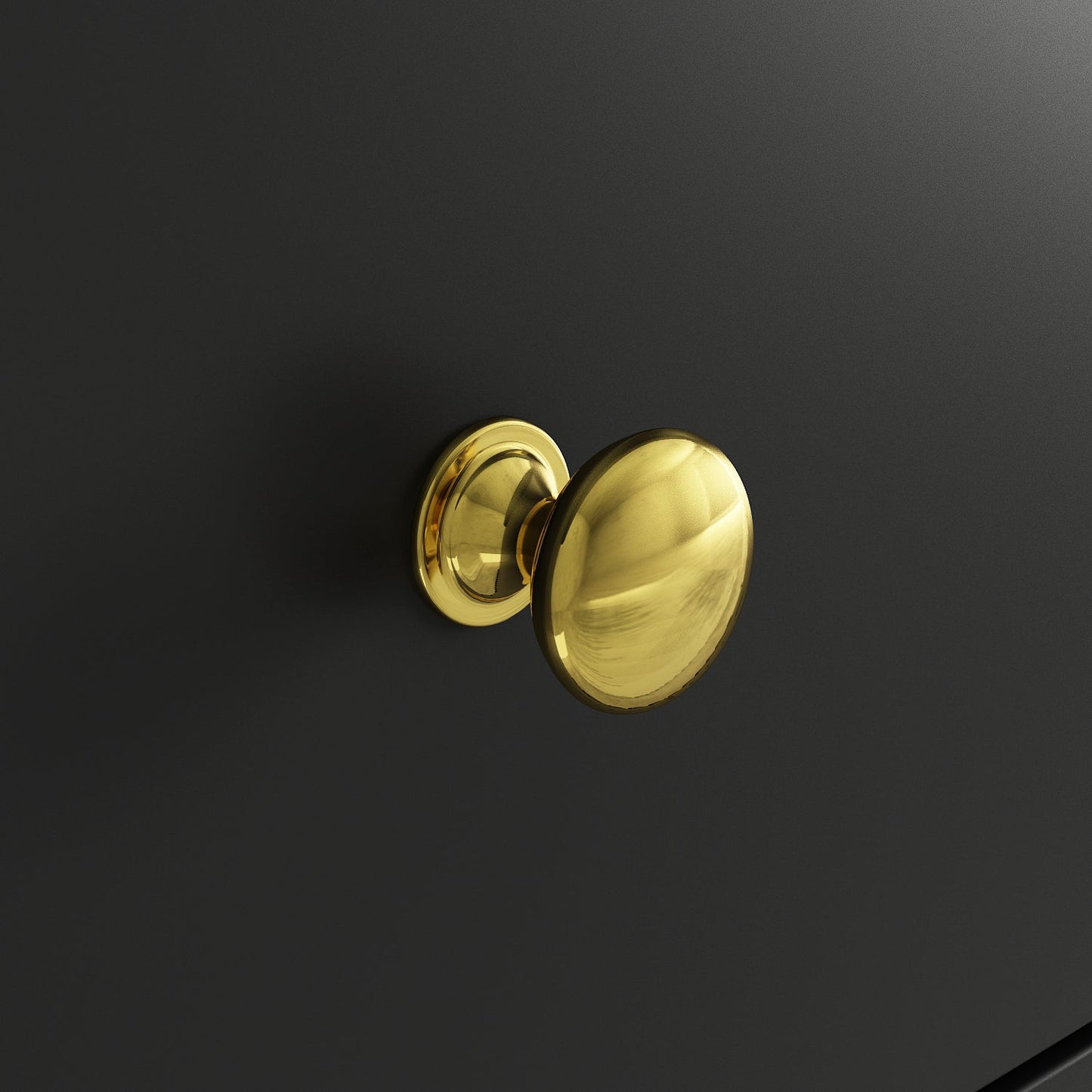 Commode double avec tiroirs et portes à poignées argentées