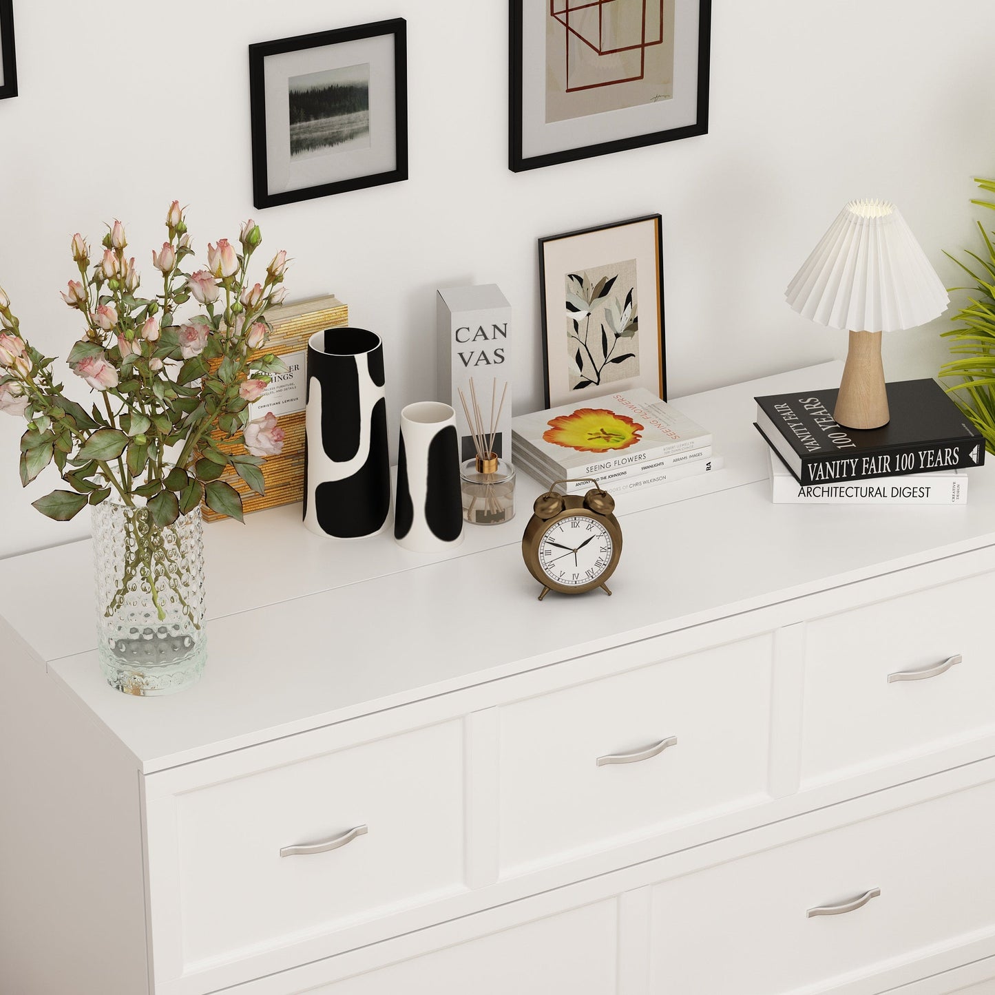 Lit pliant Detravious avec prises électriques