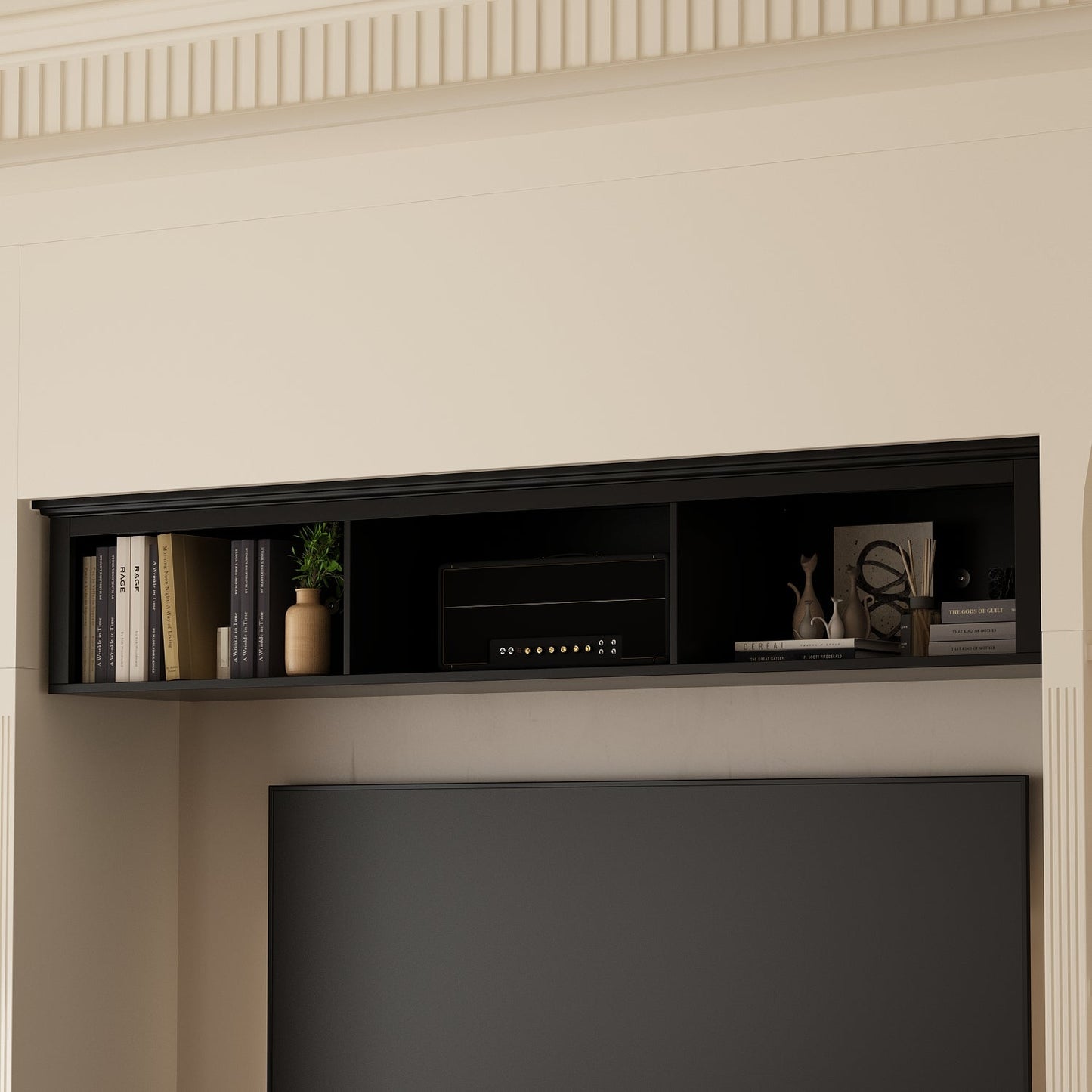 Meuble TV grand centre de divertissement