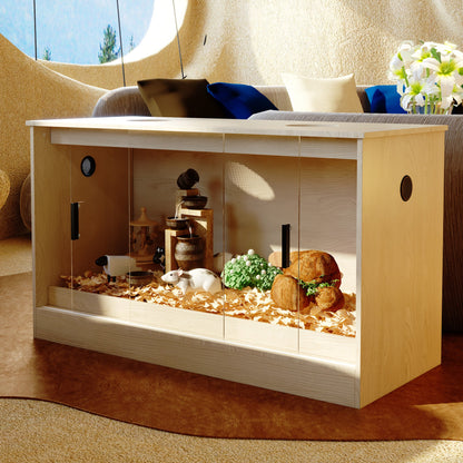 Terrarium pour reptiles de 120 cm x 50 cm x 70 cm