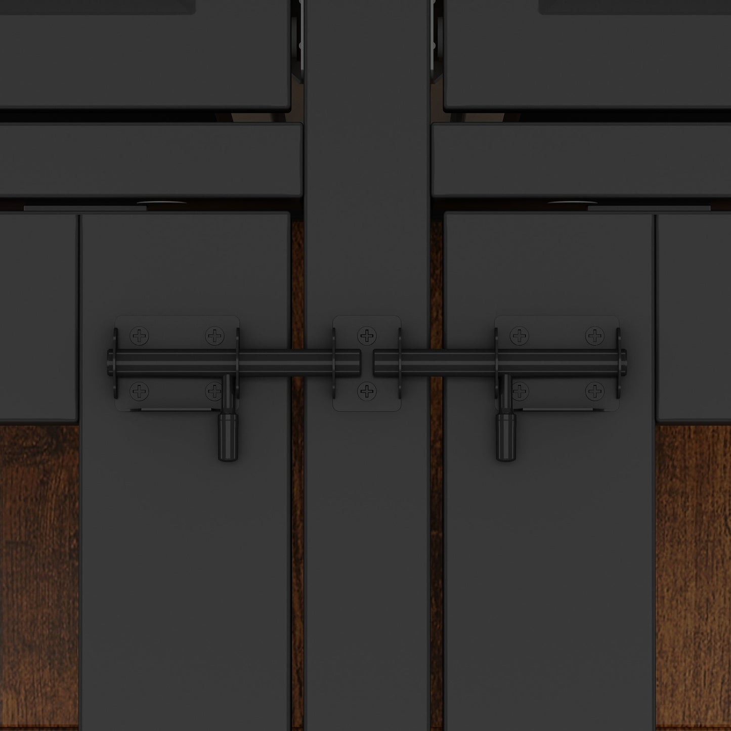 Grand meuble pour cage de chien avec 4 tiroirs et séparateurs