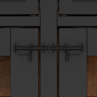 Grand meuble pour cage de chien avec 4 tiroirs et séparateurs