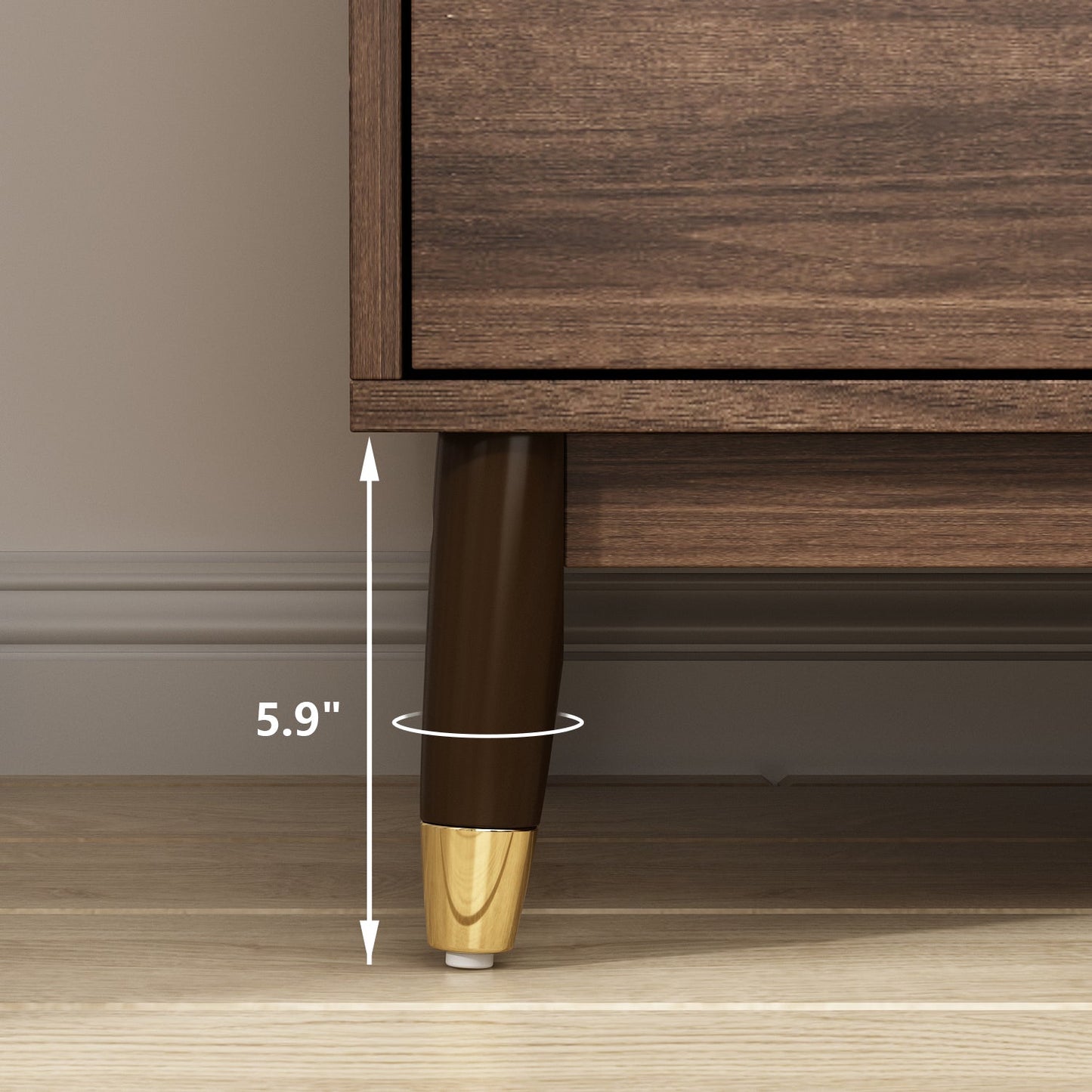 Armoire moderne grand placard de rangement 2 portes 2 tiroirs