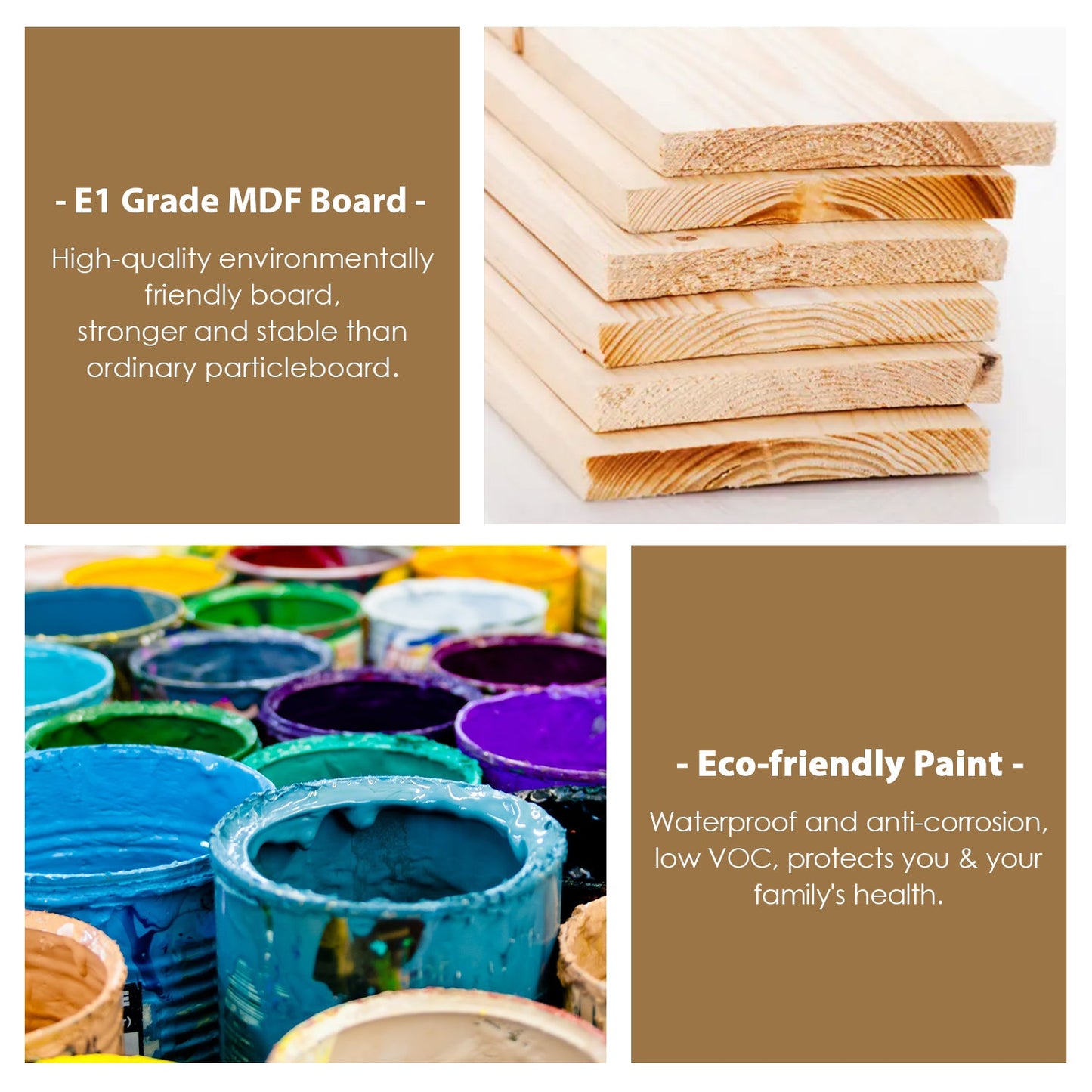 Buffet contemporain avec tiroirs et portes