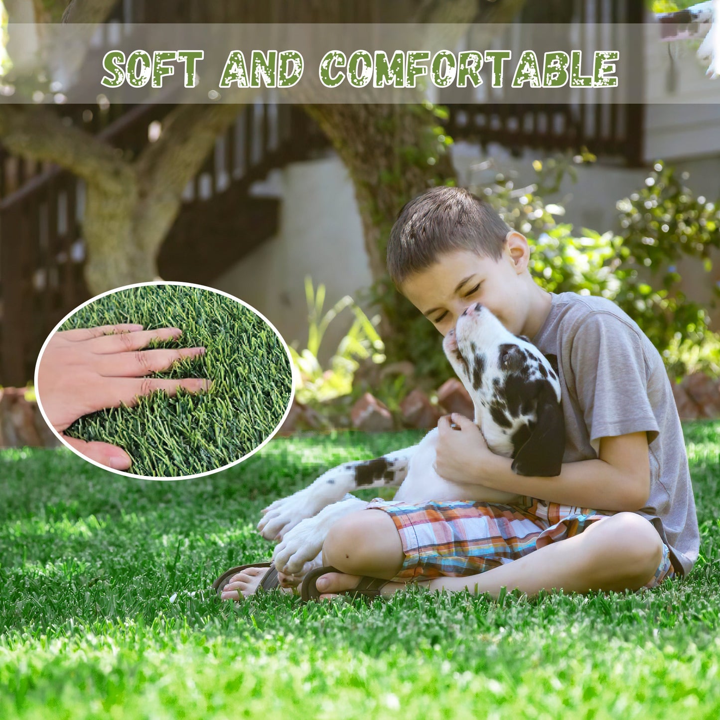 Tapis et rouleaux de gazon artificiel