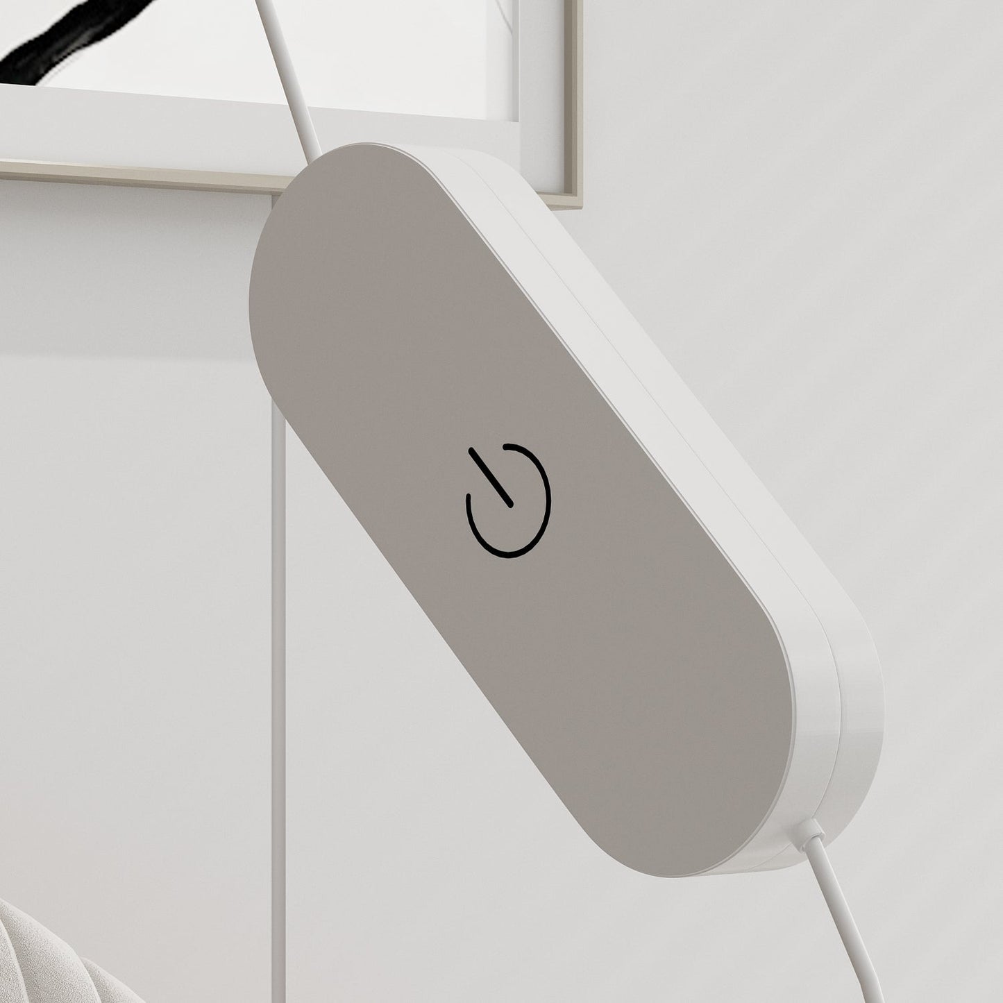 Vitrine de rangement avec éclairage LED et portes en verre trempé