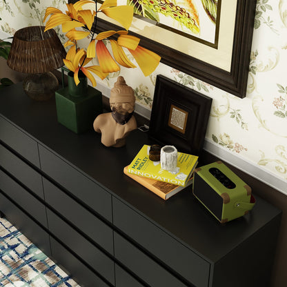 Commode 63 W à 12 tiroirs