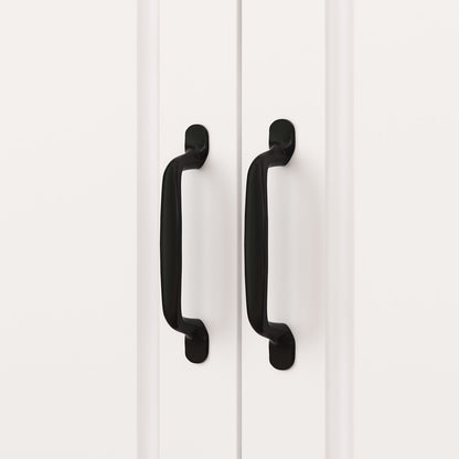 Vitrine en bois pour bureau à domicile, salon