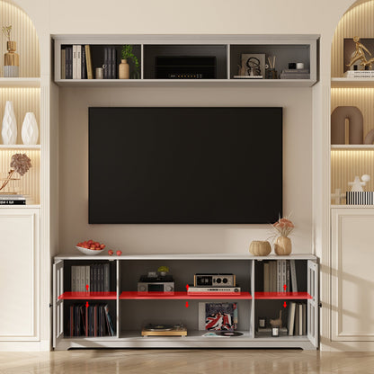 Meuble TV grand centre de divertissement