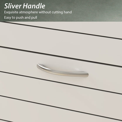 Meuble à chaussures de style campagnard avec 3 portes rabattables, organisateur de chaussures pour entrée/couloir