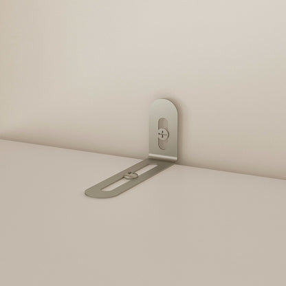 Armoire modulaire de grande taille (74,8 cm) avec portes et tiroirs en verre