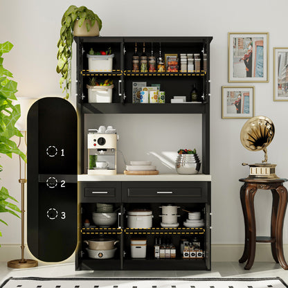 Buffet de cuisine de grande taille (47,6 po de largeur)