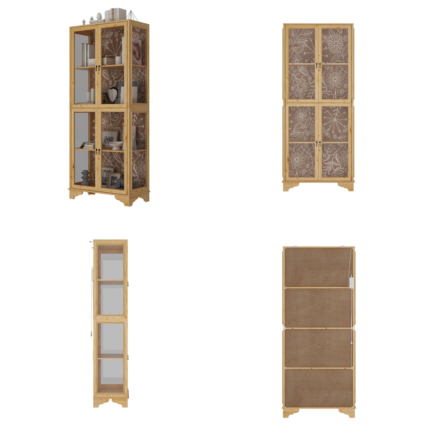 vaisselier de 188,8 cm de haut