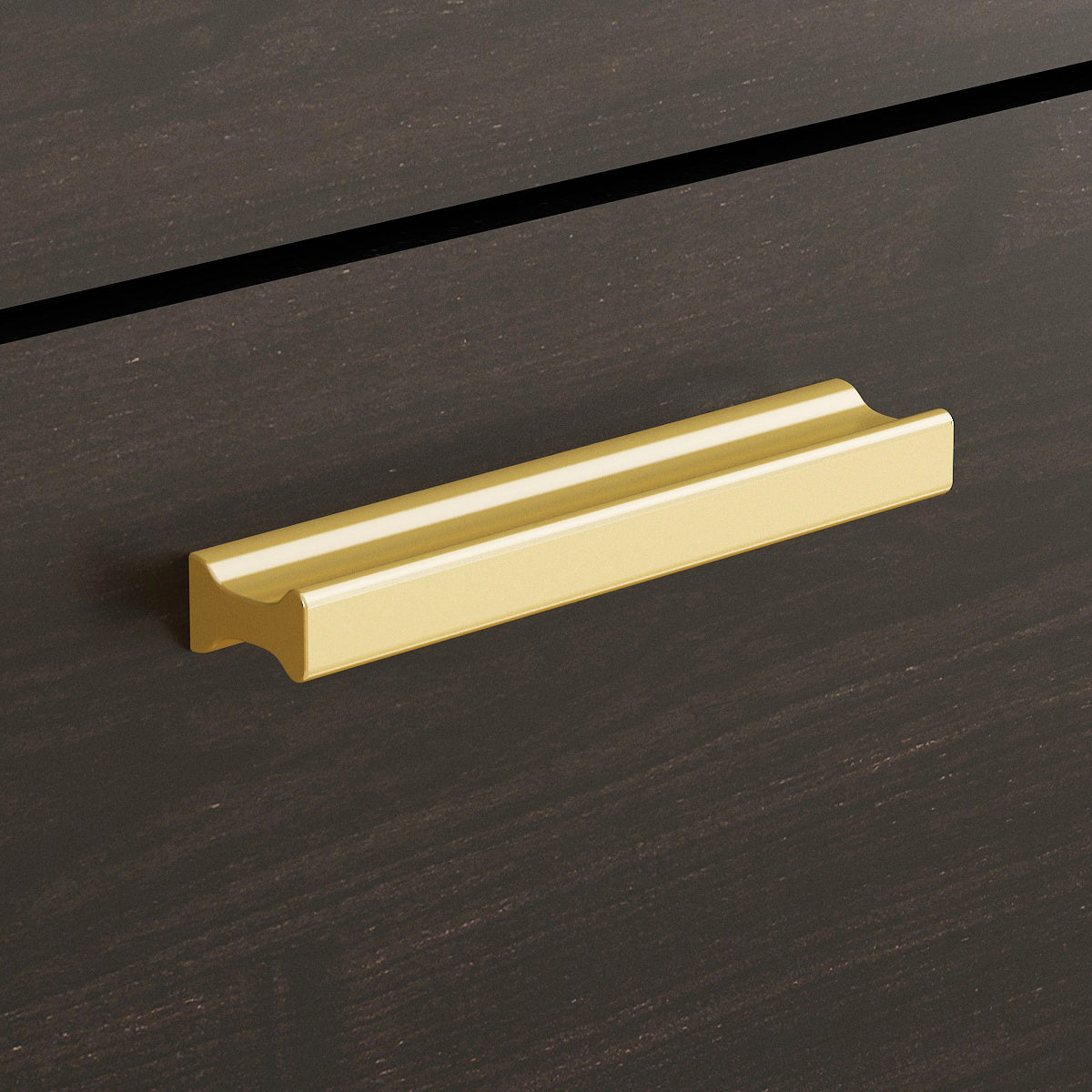 Commode contemporaine polyvalente avec 5 grands tiroirs de rangement 