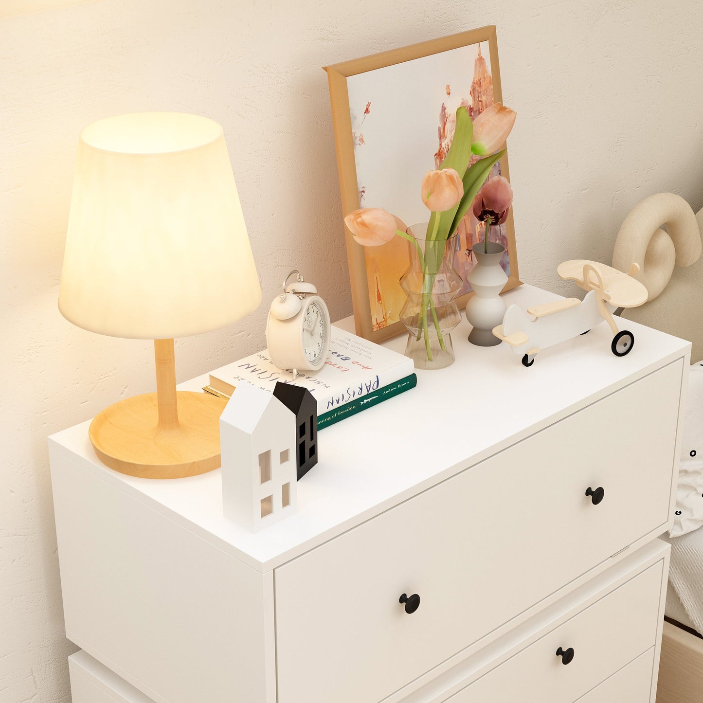 Armoire de rangement créative en forme de robot