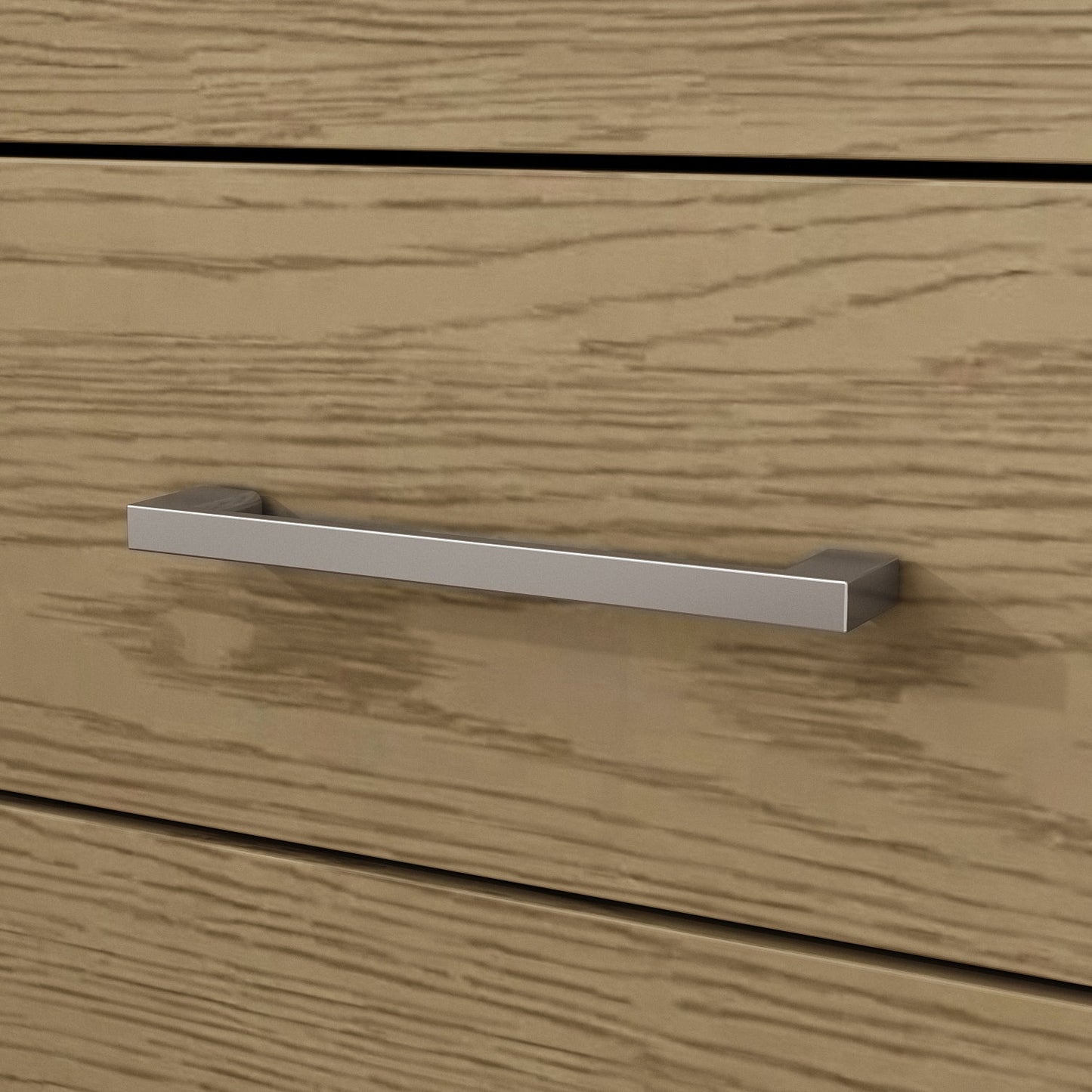 Table de chevet à 3 tiroirs avec compartiment caché