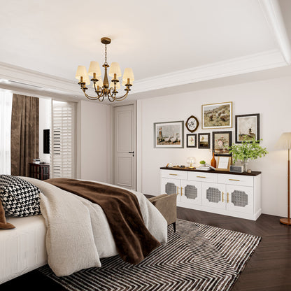 Buffet/meuble de rangement de 63 po de largeur