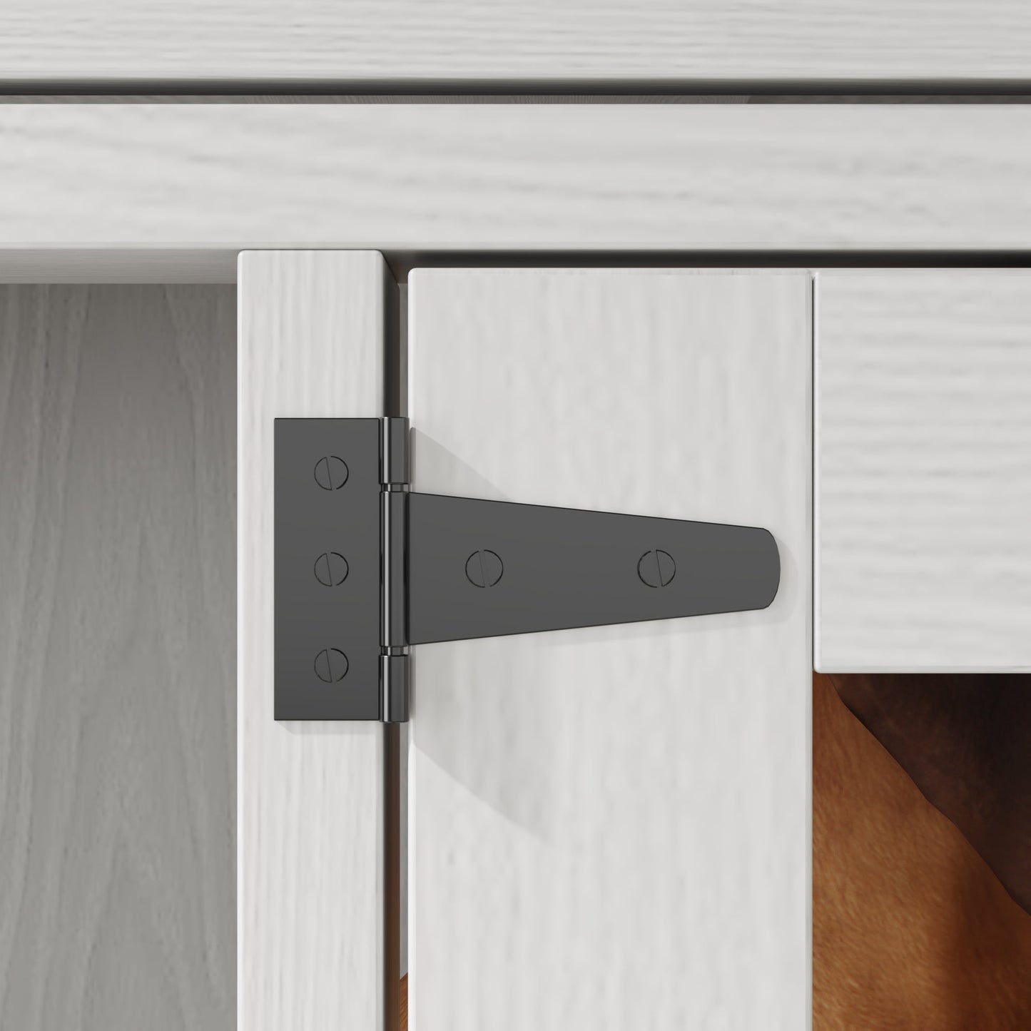 Grande cage en bois pour chien avec 2 tiroirs et séparateurs