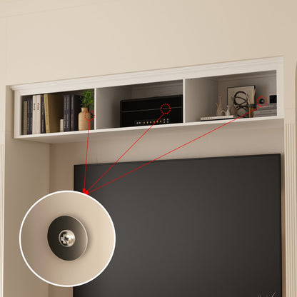 Meuble TV grand centre de divertissement