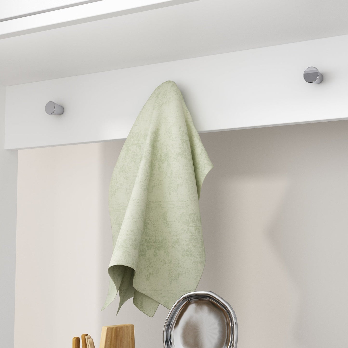 Grand placard de rangement de cuisine 63W avec étagère supérieure, 4 portes, 4 tiroirs et étagère pour micro-ondes 