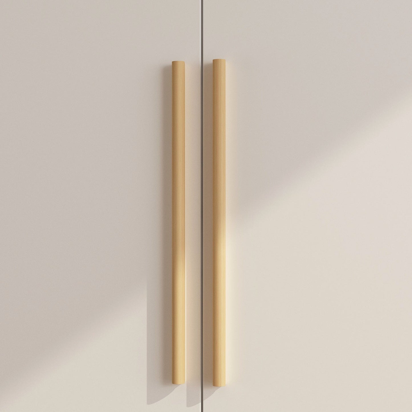 Armoire de rangement en bois manufacturé, grande penderie familiale avec barres de suspension