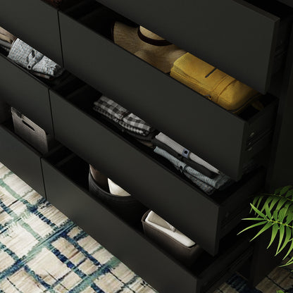 Commode 63 W à 12 tiroirs