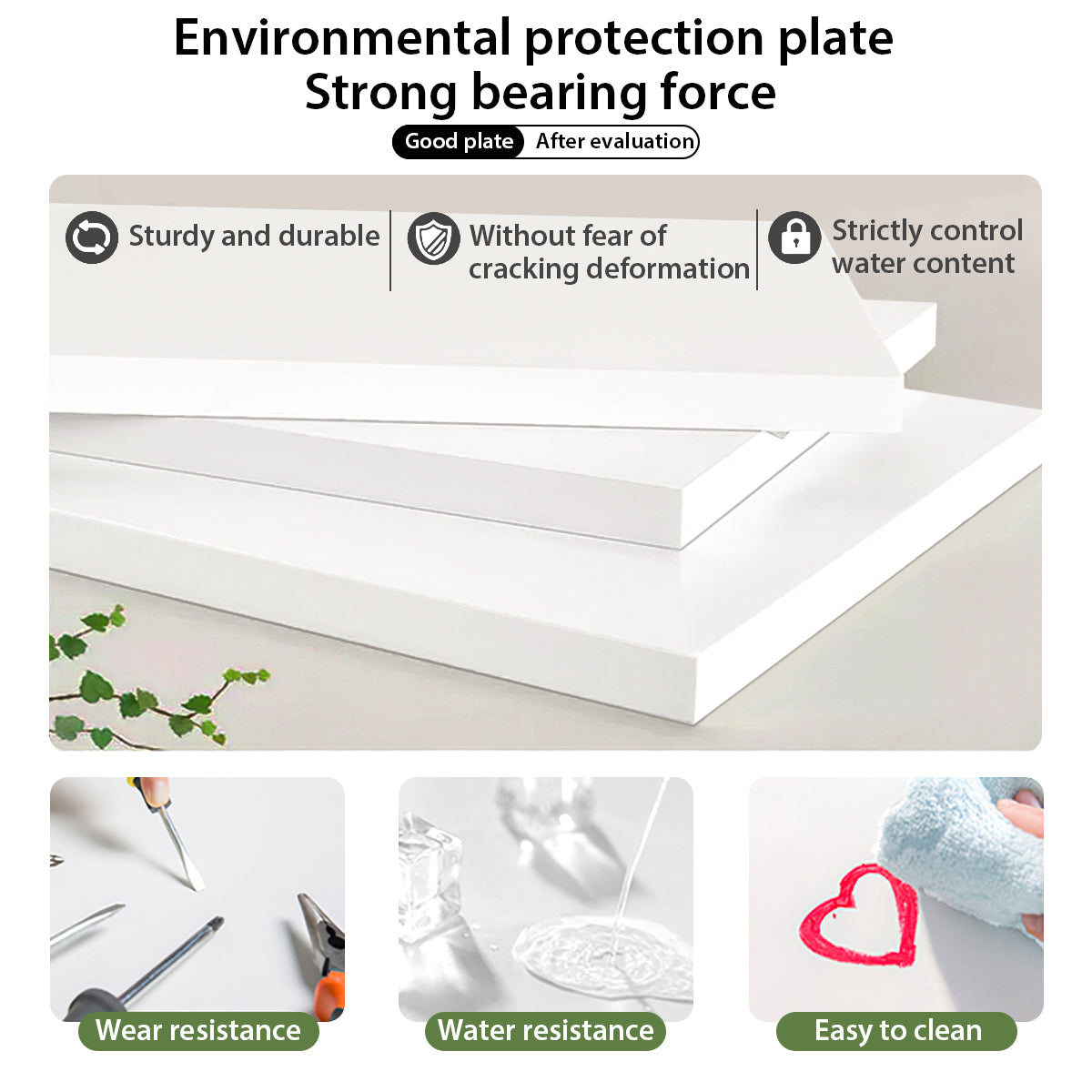 Grand comptoir d'accueil avec porte verrouillable 70W