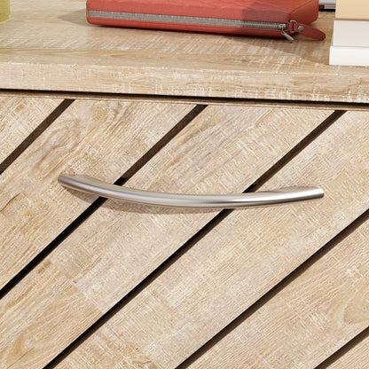 Meuble à chaussures rustique pour entrée, avec 2 tiroirs rabattables