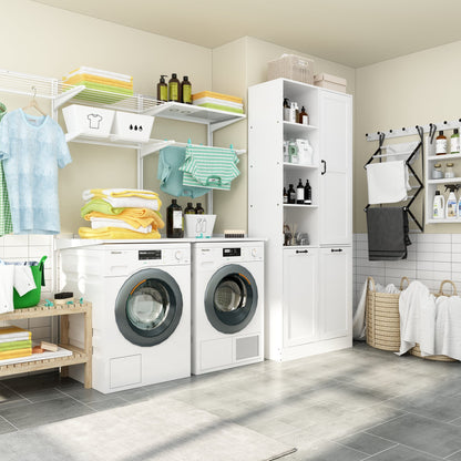 Meuble de salle de bain élégant avec finition blanche