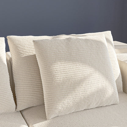 Canapé-lit rembourré de 106 pouces de large avec accoudoirs et deux coussins